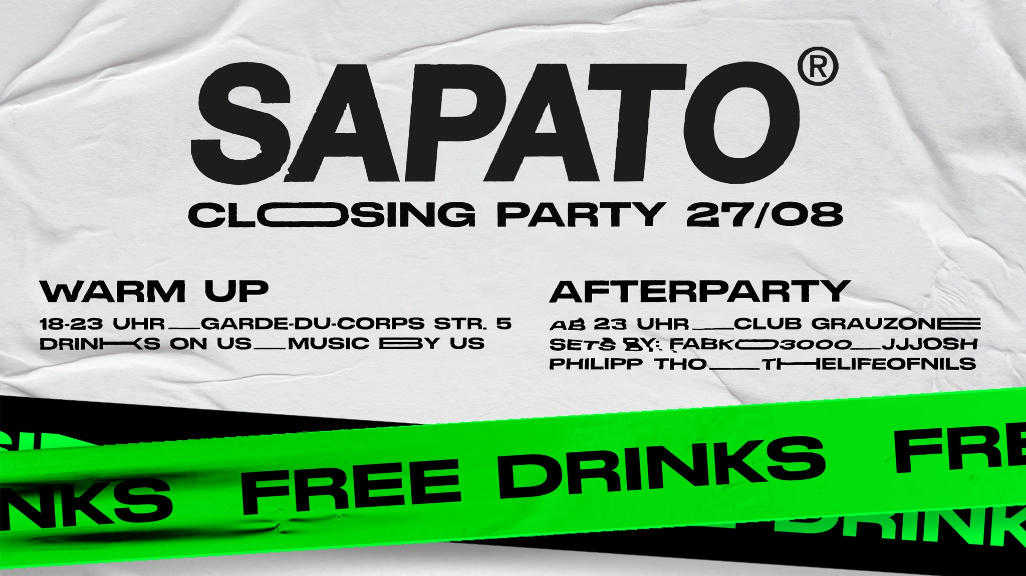 Sapato Closing Party 27-08-22