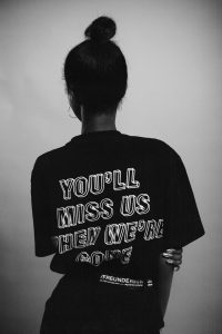 sapato you ll miss us when we re gone t-shirt schwarz